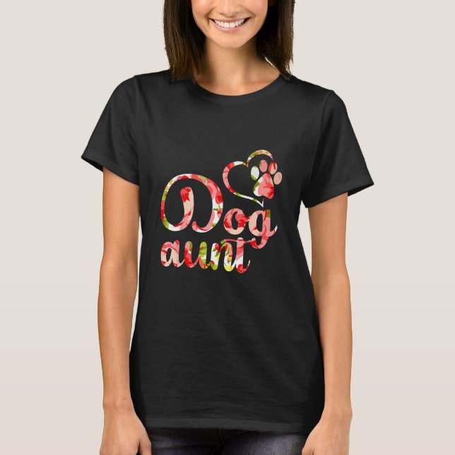 Camiseta Funny Dog Owner Shirt, Dog Aunt Fur Life (Frente)