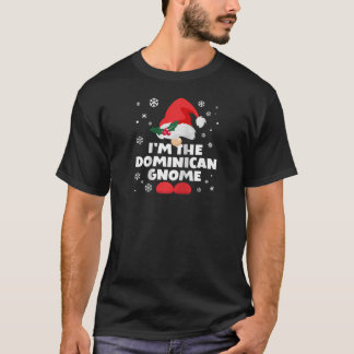Camiseta Funny Dominican Gnome Family Matching Group Happy