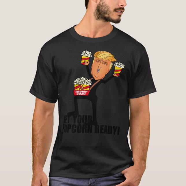 Camiseta Funny Donald Trump 2020 Presidente Essential (Frente)