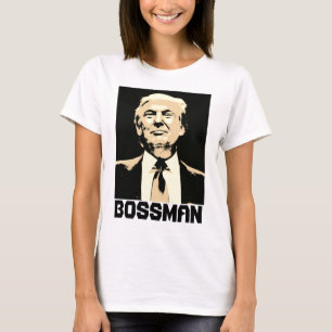 Camiseta Funny DONALD TRUMP BOSSMAN T-shirts