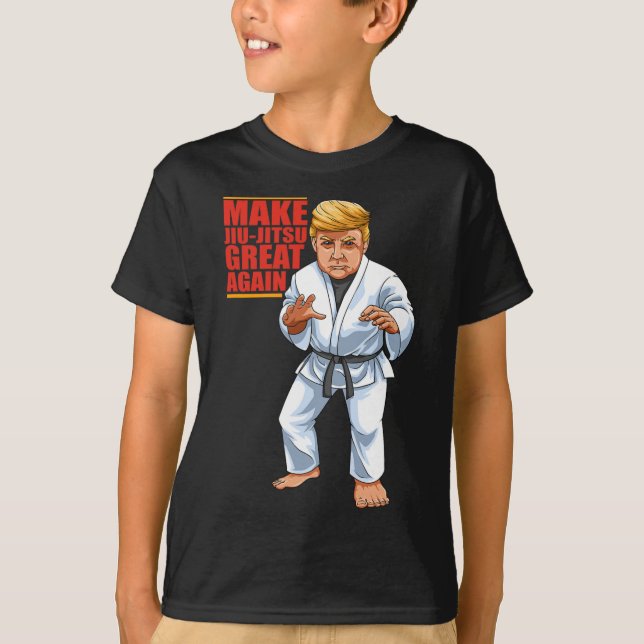 Camiseta Funny Donald Trump Republican - Jiu-jitsu E Bjj (Frente)