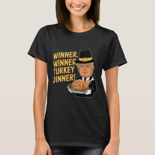 Camiseta Funny Donald Trump Vencedor da Turquia Janta Than