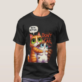 Camiseta Funny "Don't Do It Carl" 9th Life Cat✨🐈🚫