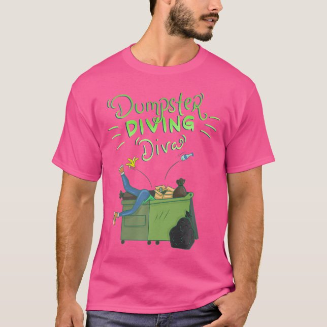 Camiseta Funny Dumpster Diva Sf (Frente)