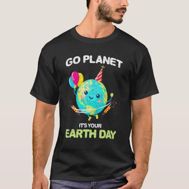 Camiseta Funny Earth Day For Men Women (Frente)