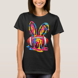 Camiseta Funny Easter Bunny Ice Cream Drip Gifts for Men Bo
