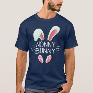 Camiseta Funny Easter Day Costume Matching Cute Nonno Bunny