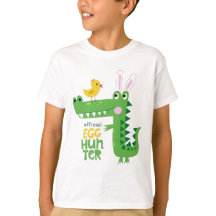 Funny Easter Dino Kids Tee