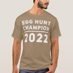Camiseta Funny Egg Hunt Champion 2022 Novo papai Gravidez R