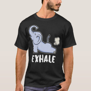 Camiseta Funny Ehale Yoga Elephant For Elephant Lover Gift