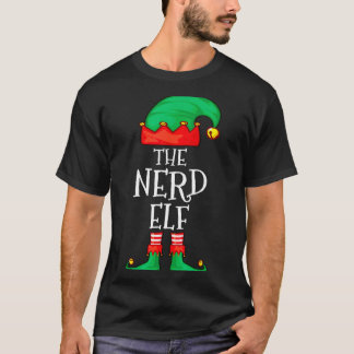 Camiseta Funny Elf Family Christmas The Nerd Elf Sweater Me