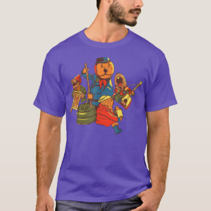 Camiseta Funny Emmet Otter Christmas Jug Banda 1977