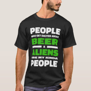 Camiseta Funny Extraterrestre Ufo - Aliado Espacial de Sauc
