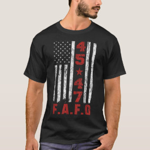 Camiseta Funny Fafo Trump Shirt Presidente 47 Trump Fafo