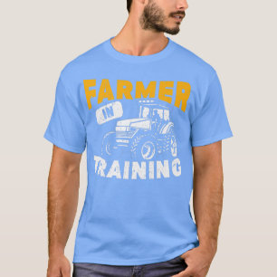 Camiseta Funny Farm Tractor Farming Farmer In Training