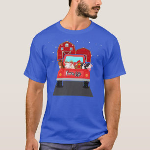 Camiseta Funny Farmer life Cow Chicken Goat Farm Animal Vin