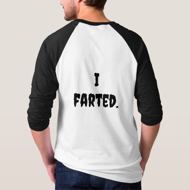Camiseta Funny Fart T-Shirt (Verso)