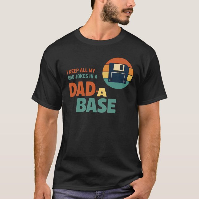 Camiseta Funny Father's Day Tech Pun (Frente)