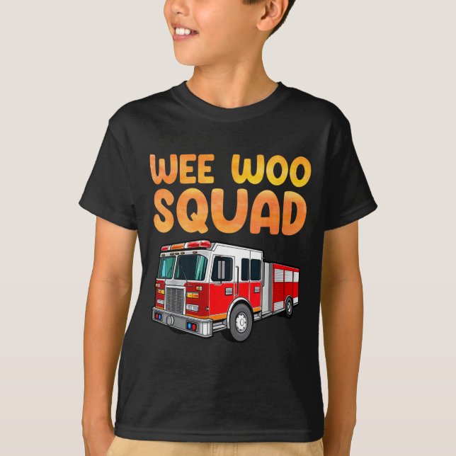 Camiseta Funny Firefighter Art For Kids Men Women Fireman F (Frente)