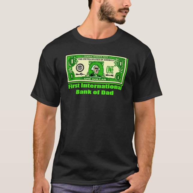 Camiseta Funny First International Bank of Pai T-Shirt (Frente)