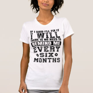 Camiseta  Funny Fix It Handyman Quote Handyman Husband Joke