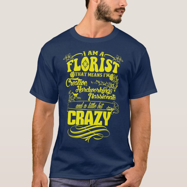 Camiseta Funny Florist (Frente)