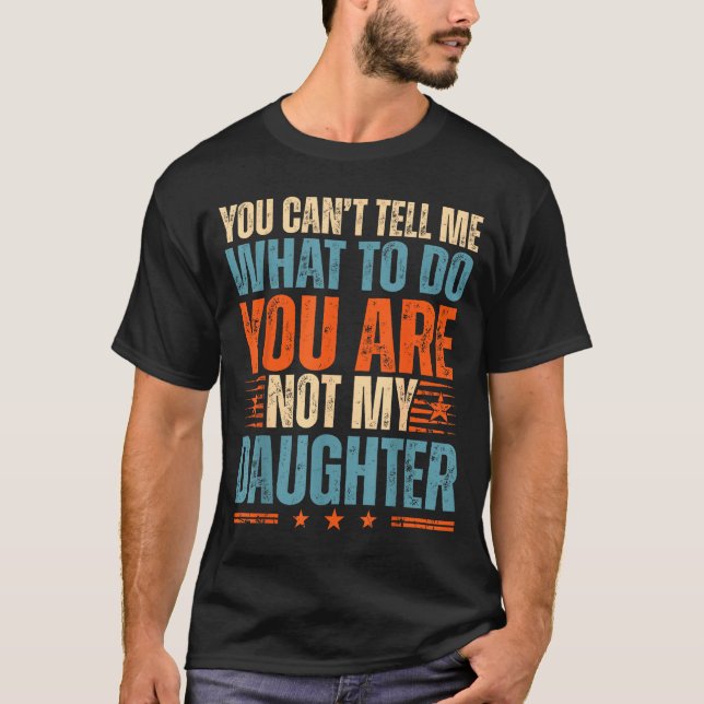 Camiseta Funny For Father Dad From Daughter Father's Day Da (Frente)
