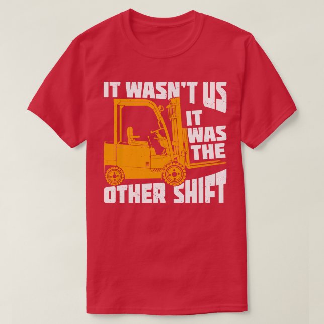Camiseta Funny Forklift Operator Gift  (Frente do Design)