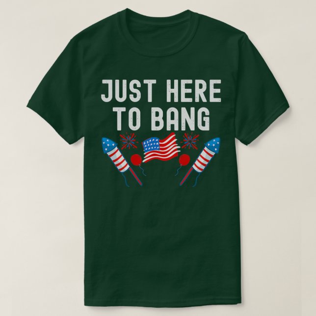 Camiseta Funny Fourth Of July 4th Of July Im (19)  (Frente do Design)