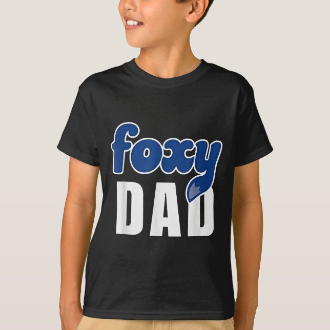 Camiseta Funny Foxy Dad  (Frente)