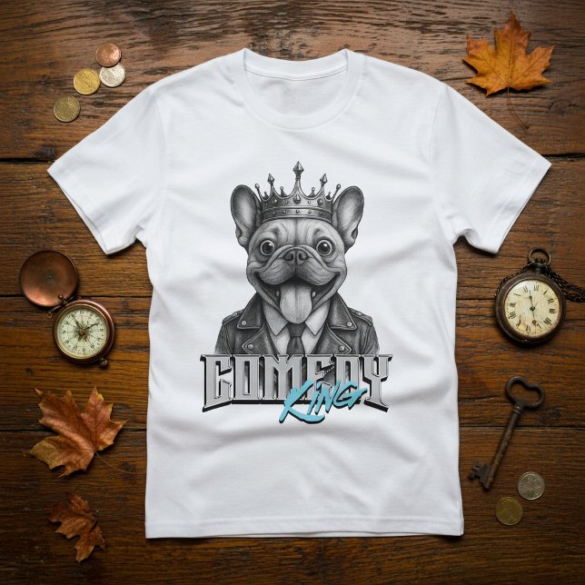 Camiseta Funny French Bulldog T-Shirt (Criador carregado)