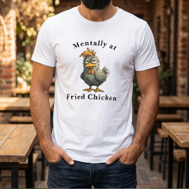 Camiseta Funny Fried Chicken T-Shirt