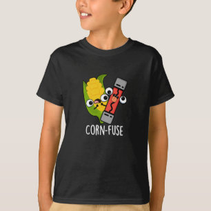 Camiseta Funny Funny Funny Confundida Pun Dark BG