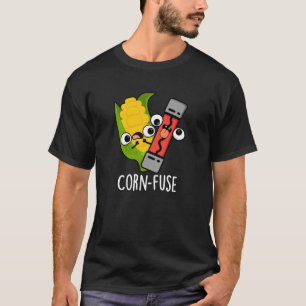 Camiseta Funny Funny Funny Confundida Pun Dark BG