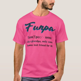 Camiseta Funny Funpa Definição Legal Presente para Avô
