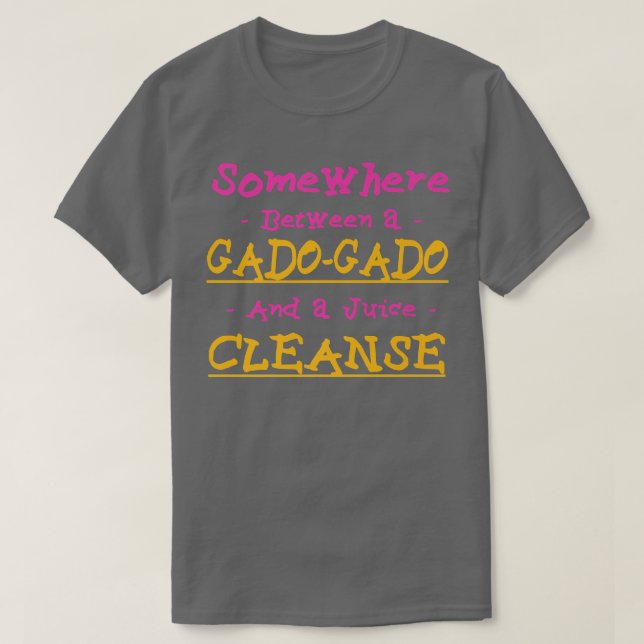 Camiseta Funny Gado e Juice Cleanse Foodie Vegetari (Frente do Design)