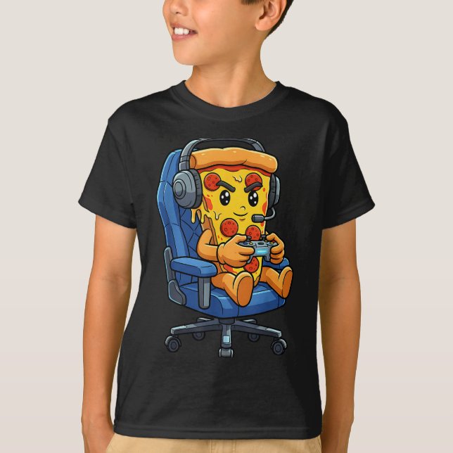 Camiseta Funny Gamer Zza Gaming Video Game Enthusiast Boys  (Frente)