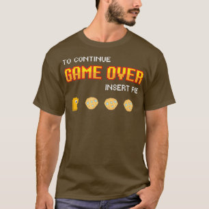 Camiseta Funny Gaming Gamer Pie Lover Gift For Boy Girl