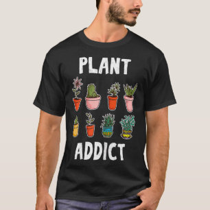 Camiseta Funny Gardener Plant Lady Florist Plantaholic