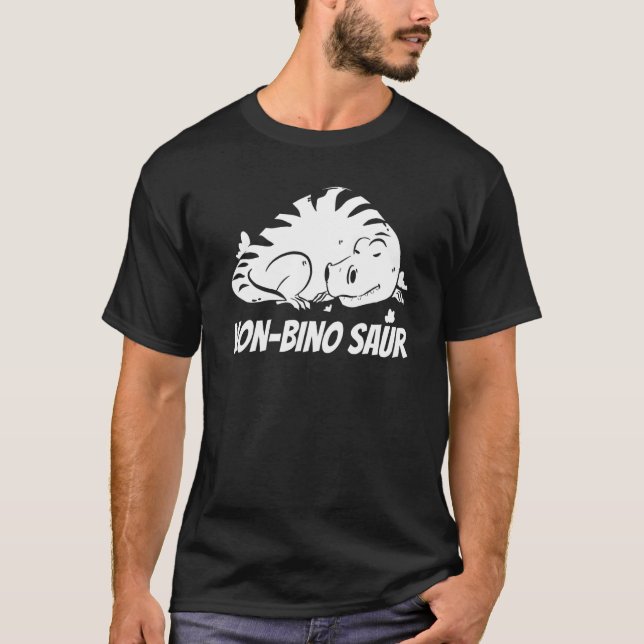Camiseta Funny Gender Fluid Neutral Binary Pride - Non Bino (Frente)