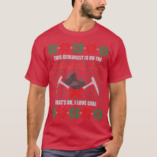 Camiseta Funny Geologist Geology Ugly Christmas Sweater Nau