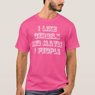 Camiseta Funny Gerbil Sarcastic Introduvert Spirit Animal R