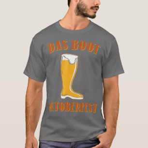 Camiseta Funny German Beer Das Boot Munique Alemanha Oktobe