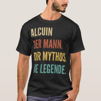 Camiseta Funny German First Name Design - Alcuin