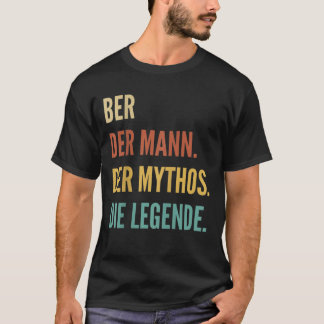 Camiseta Funny German First Name Design - Ber