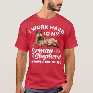 Camiseta Funny German Shepherd Design For Men Women Kids Do