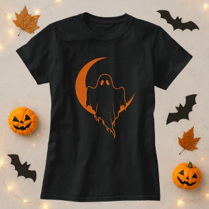 Camiseta Funny Ghost Moon Halloween