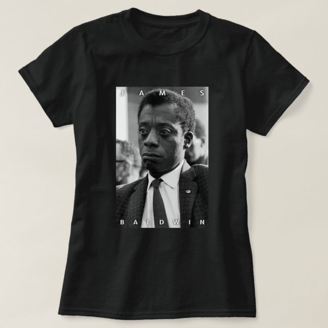 Camiseta Funny Gift James Baldwin Cute Graphic Gifts (Frente do Design)