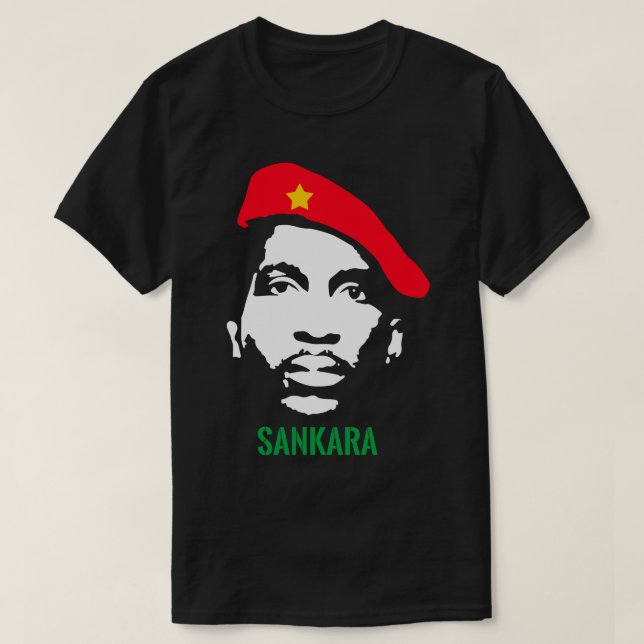 Camiseta Funny Gifts For Thomas Revolutionary Sankara Gift  (Frente do Design)