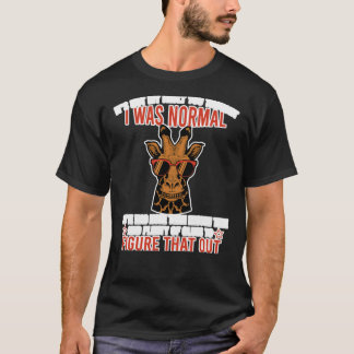 Camiseta Funny Girafa Girafa Girafas África Clássica T-Sh